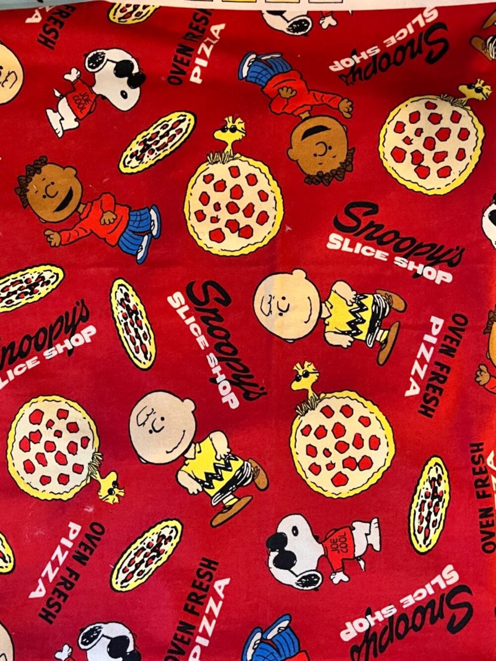 15 pc Snoopy Scrap Fabric - bundle 8 - Picture 6 of 8